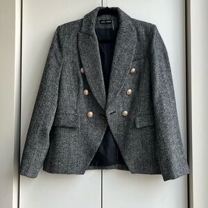 Love token houndstooth blazer - S